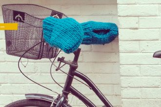 Tricoter des gants pour guidon vélo au tricot