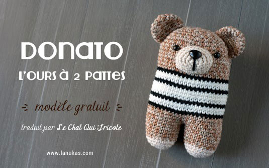 Tuto crochet gratuit débutant amigurumi ourson