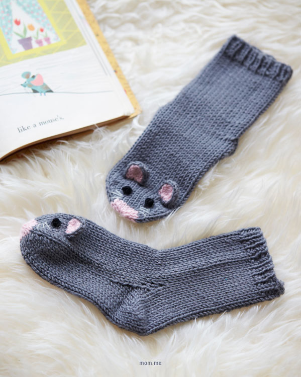 Tricoter des chaussettes pour enfant au point jersey