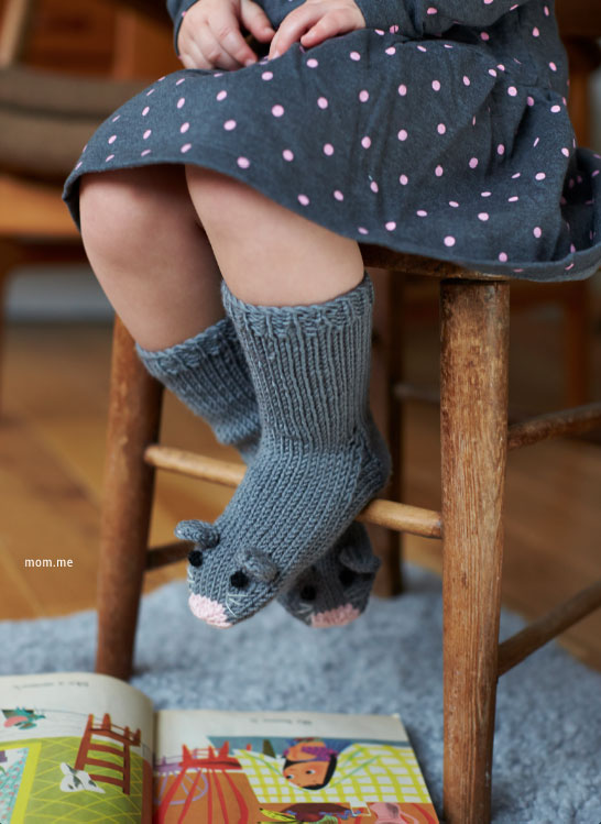 Tricoter des chaussettes fantaisie pour enfants