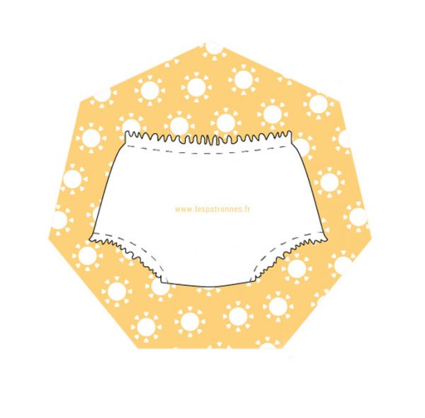 Patron Couture Ancien - Robe Et Bloomer Pour Bébé 1 à 2 Ans - Occasion