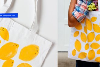 DIY tutoriel facile et rapide pour personnaliser mon tote bag vierge