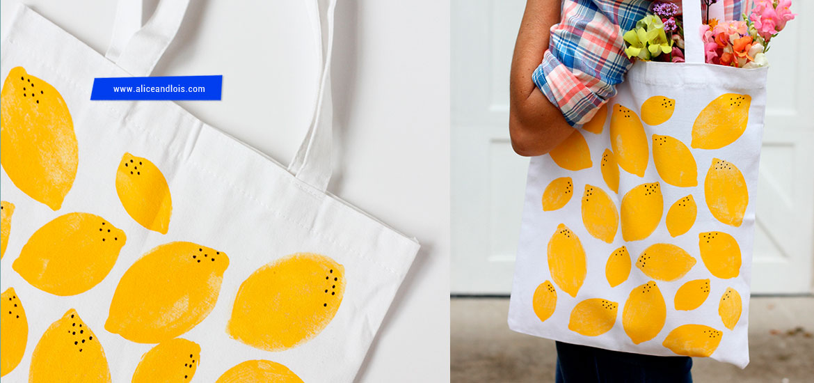 DIY tutoriel facile et rapide pour personnaliser mon tote bag vierge