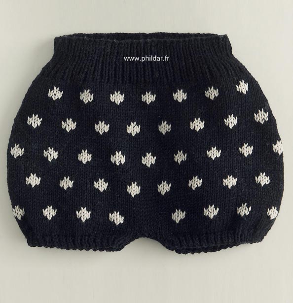 Comment tricoter un bloomer pour bébé au tricot 